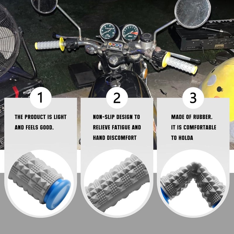 JXPANG Motorcycle Throttle Assembly,7/8" Quick Twist Throttle Grips with Throttle Cable Aluminum Alloy Universal for CRF KLX SSR TTR 110 125 150 250cc Dirt Pit Bike ATV Mini Bike - Image 4